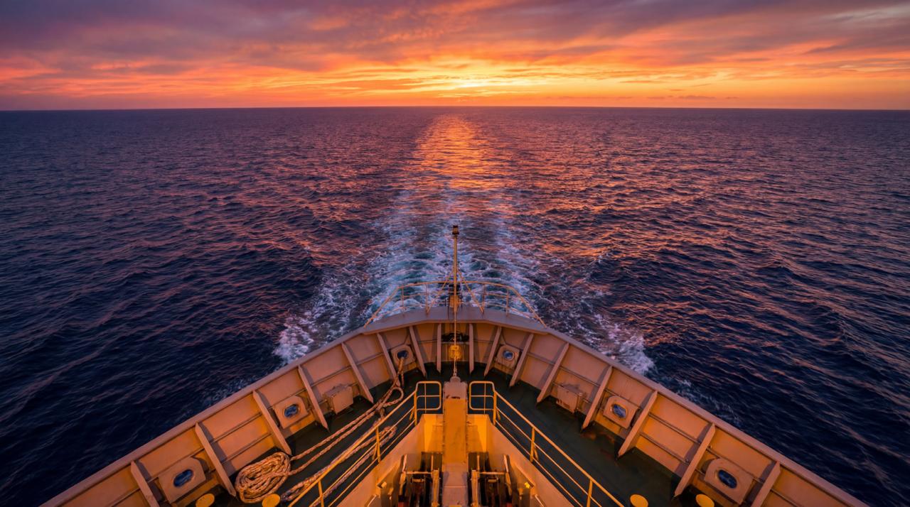 Fundo abstrato com linhas conectadas e pontos de luz, simbolizando inovação e rede.